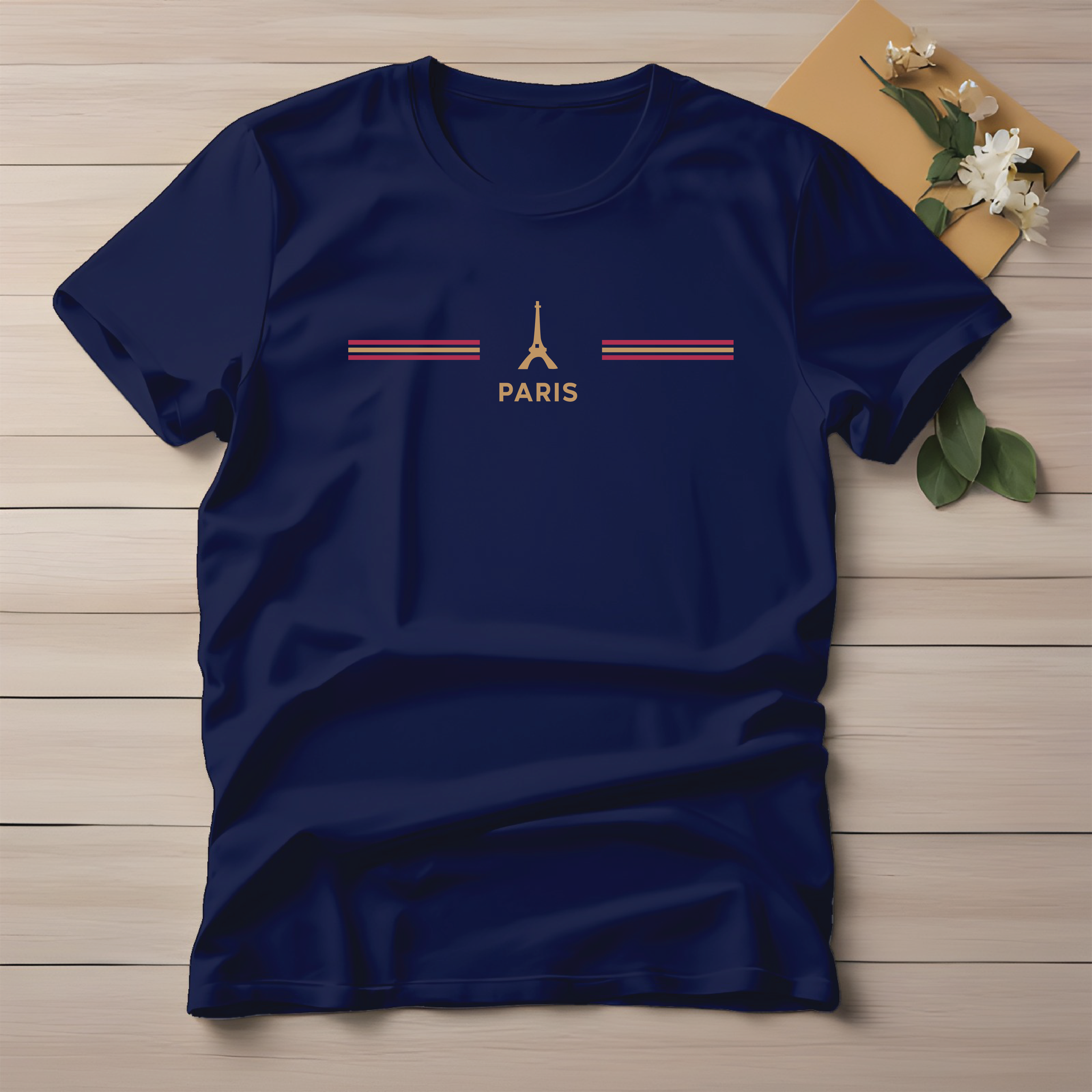 Half Sleeve t-shirt print PARIS