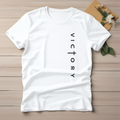 Half Sleeve t-shirt print VICTORY